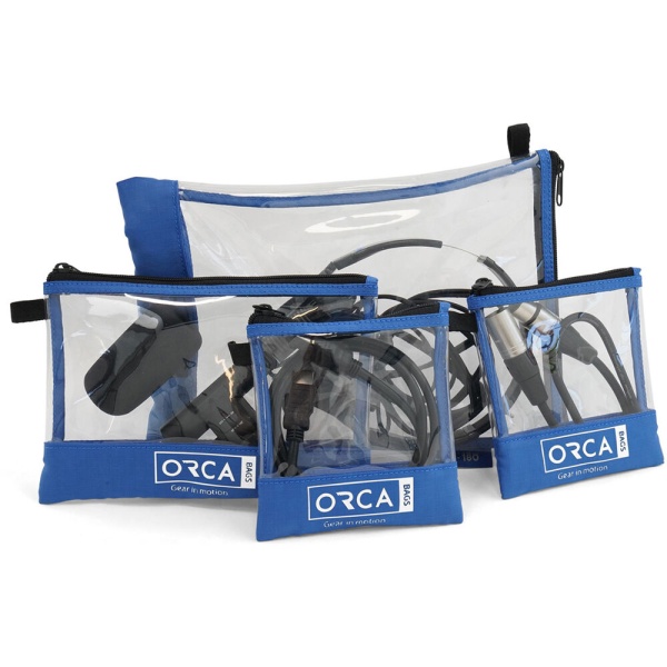 Orca OR-180, Set 4 Huse transparente pentru accesorii