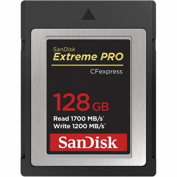 SanDisk CFexpress Extreme Pro Type B, Card memorie 128GB