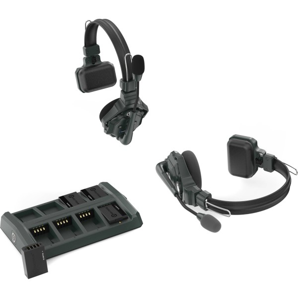 Sistem Intercom Hollyland Solidcom C1-2S (Headset x 2) Wireless Full-Duplex