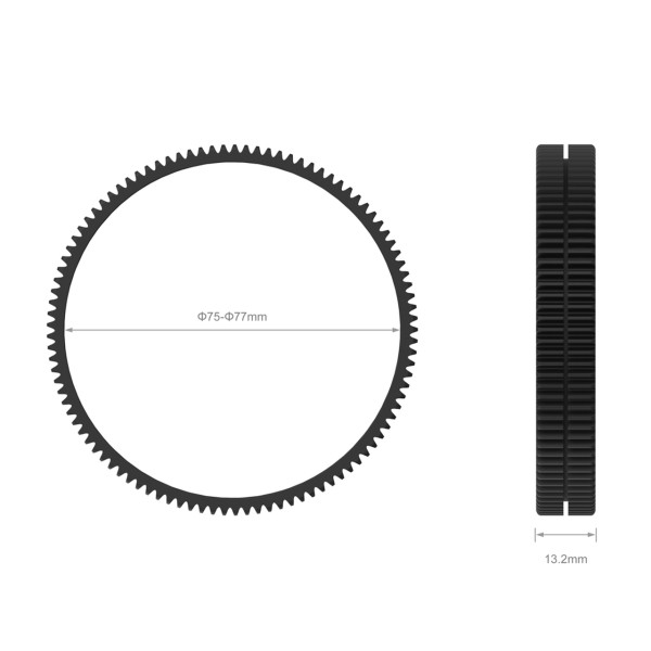 SmallRig 3294 Inel Rotativ pentru Focalizare Φ75-Φ77