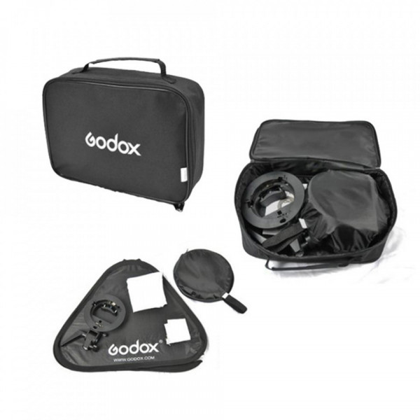 Suport Godox Tip S, Bowens + Softbox 60x60cm + Grid