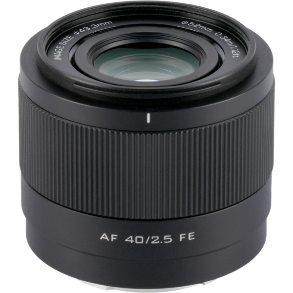 Viltrox AF 40mm f/2.5 FE, Obiectiv Full-Frame cu montura Sony E