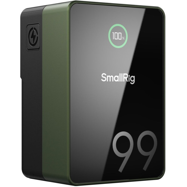 Acumulator SmallRig 4974, VB99 mini V Mount, 99Wh, Verde