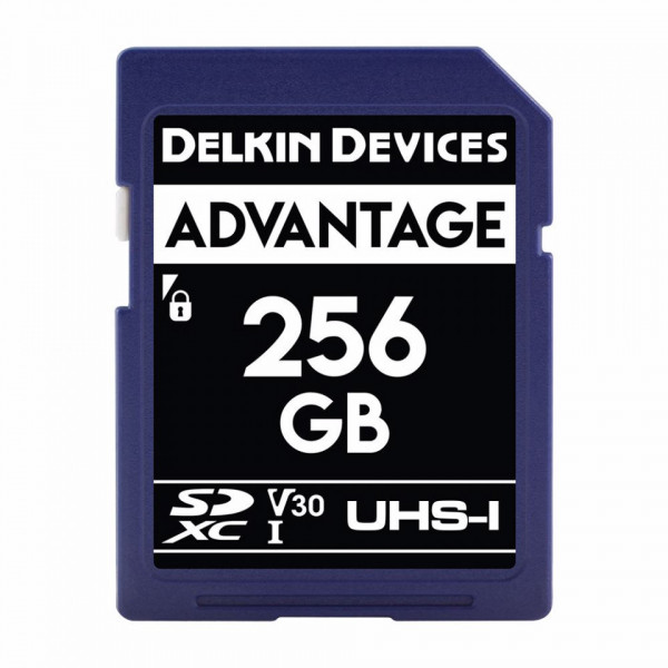 Card memorie 256GB DELKIN SD Advantage 660X UHS-I U3 (V30) R90/W90