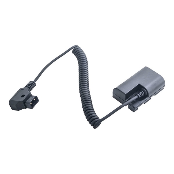 Caruba DC25, Acumulator Dummy Canon LP-E6 Full Decoding, cu D-Tap type B si cablu spiralat
