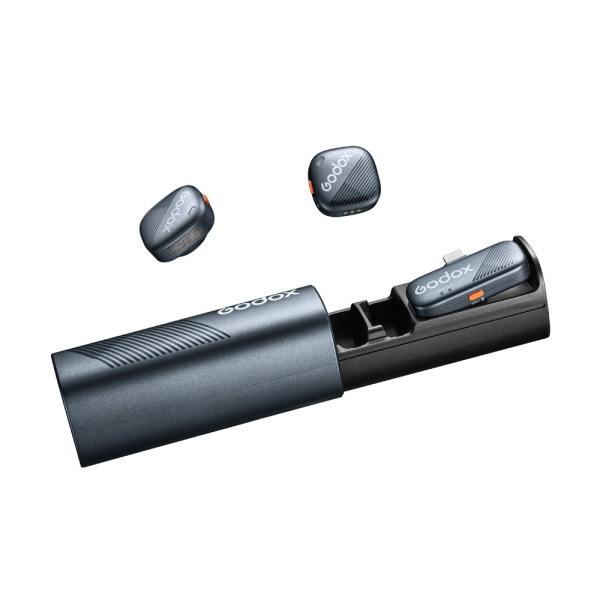 Godox CUBE-SL Kit2, 2.4 GHz, Sistem 2 microfoane wireless, Lightning