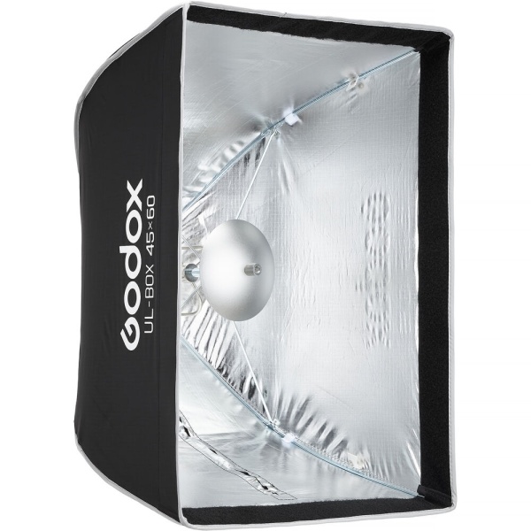 Godox UL BOX 45*60, Softbox dreptunghiular tip umbrela 45 x 60 cm, montura Bowens