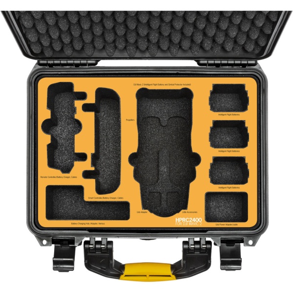 HPRC MAV2-2400BLK, Hard Case personalizat pentru DJI Mavic 2 Pro/Zoom si Smart Controller
