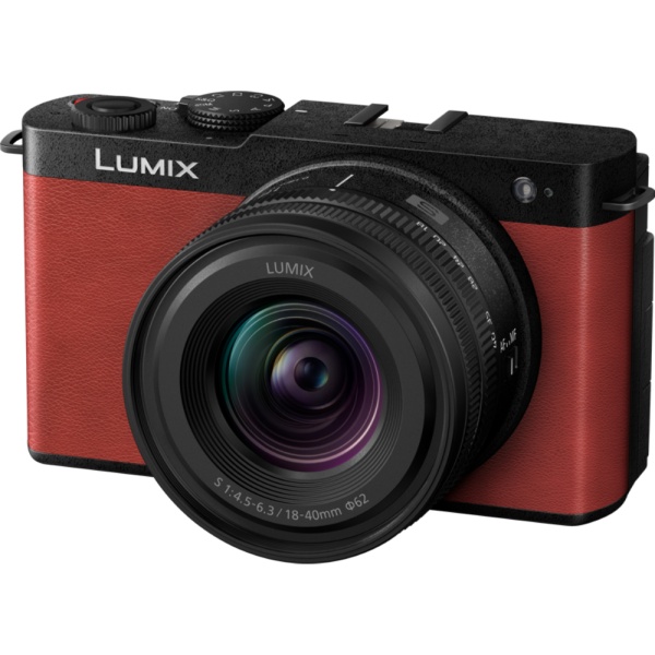 Lumix S9 Crimson Red, Camera Mirrorless, 18-40mm F/4.5-6.3