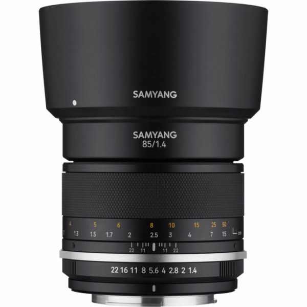Obiectiv Samyang MF 85mm f/1.4 MK2, Fuji X