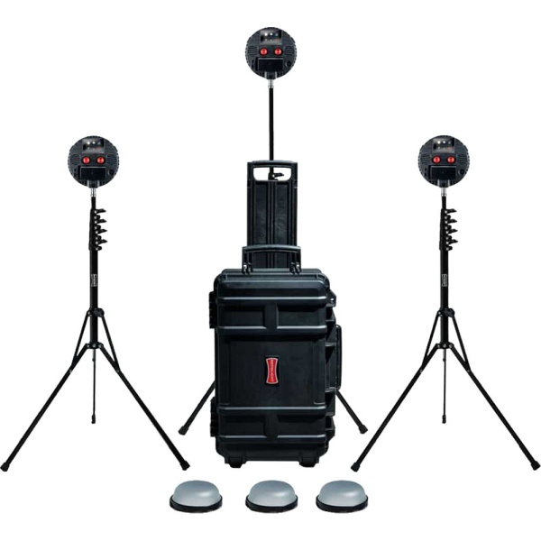 Rotolight NEO 3 PRO, Kit 3 lampi LED RGBWW cu stative si geanta