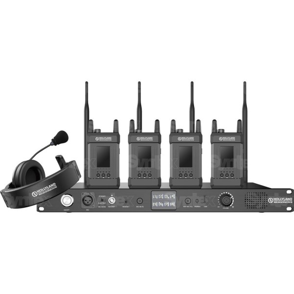 Sistem INTERCOM HOLLYLAND Syscom 1000T Full Duplex - 4 operatori
