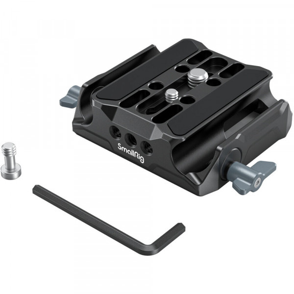 SmallRig 3357, Baseplate universal, cu suport pentru tije LWS