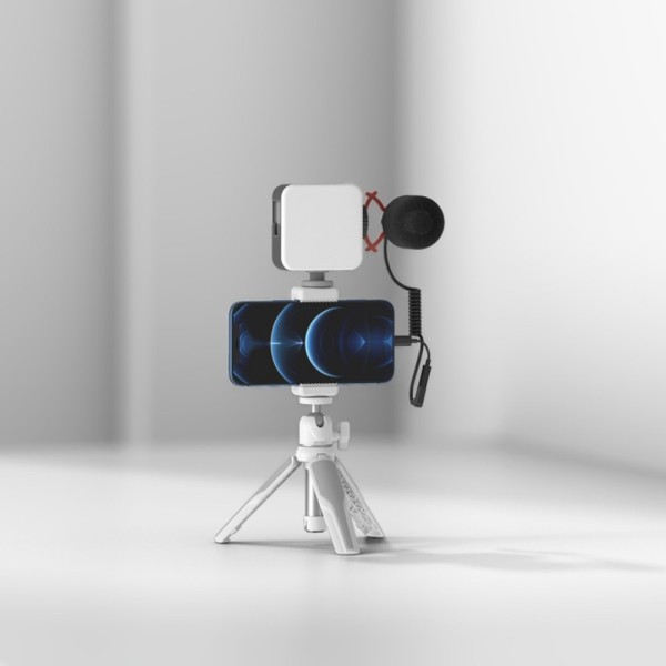SmallRig 3752 simorr VK-50 Vlog Kit (Alb)