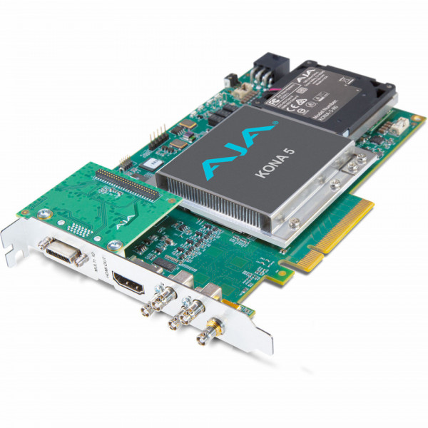 AJA KONA 5, placa de captura 12G-SDI HFR 8K