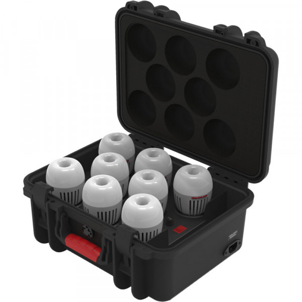 Aputure Accent B7C RGBWW, Kit 8-Light cu incarcare in case