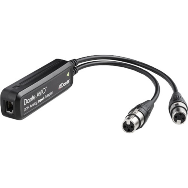 Audinate Dante AVIO ADP-DAI-AU-2X0, Adaptor intrare analogica pentru Retele Audio Dante