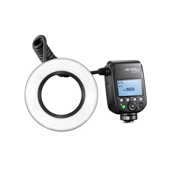 Godox MF-R76C TTL Macro Ring Flash pentru Nikon