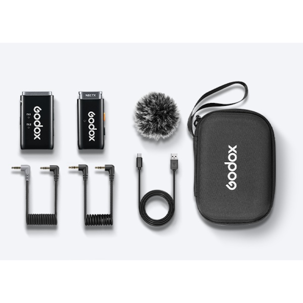 Godox WEC Kit1, Sistem microfon wireless 2.4 GHz