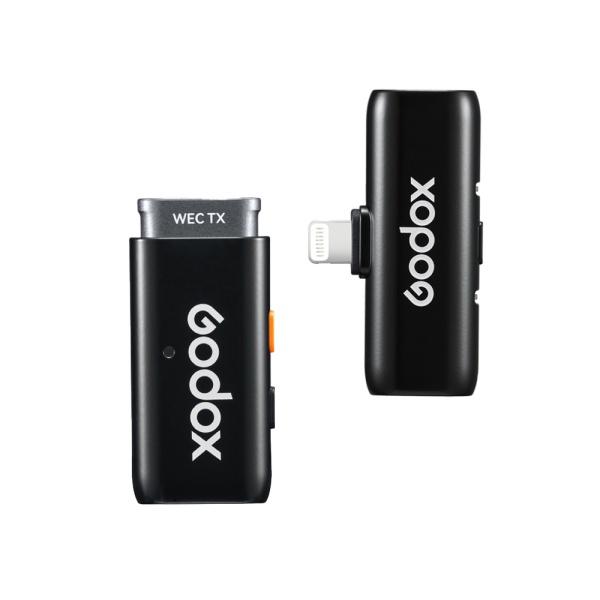 Godox WES1 Kit1, Sistem microfon wireless 2.4 GHz, pentru dispozitive iOS