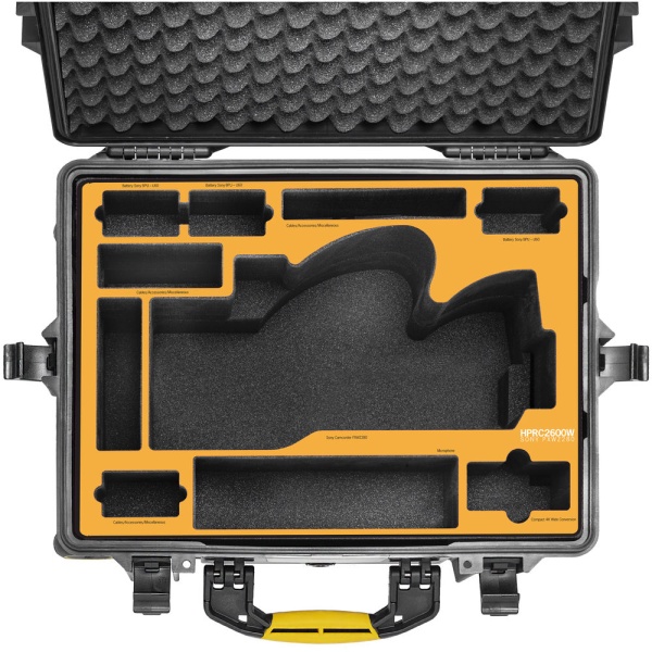 HPRC 2600W, Hard Case cu roti, personalizat pentru Sony PXW-Z280