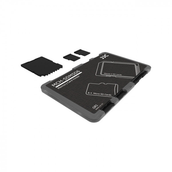 JJC MCH-SDMSD6GR, Carcasa pentru carduri de memorie SD