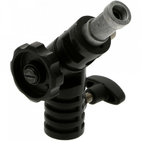 Lastolite Ezybox 2401 Hot Shoe Tilthead suport pentru blit si umbrela cu Spigot