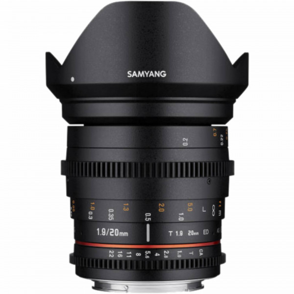 Obiectiv Samyang 20mm T1.9 ED AS UMC, Pentax K