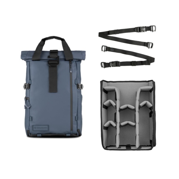 Rucsac WANDRD PRVKE V4, 31L, Photo Bundle V4, culoare Aegean Blue
