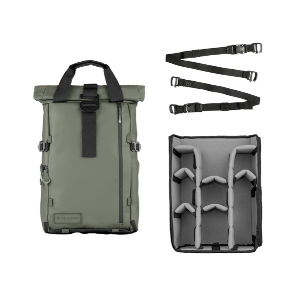Rucsac WANDRD PRVKE V4, 31L, Photo Bundle V4, culoare Wasatch Green