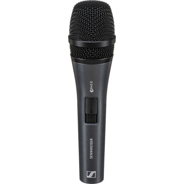 Sennheiser E845-S, Microfon dinamic supercardioid cu switch ON/OFF