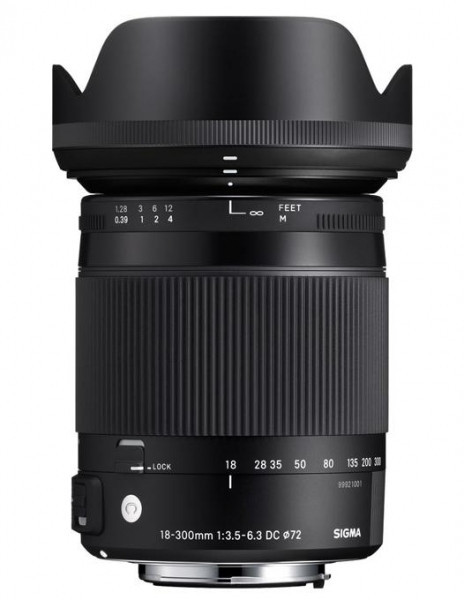 Sigma 18-300mm f/3.5-6.3 DC Macro OS HSM Contemporary - Nikon