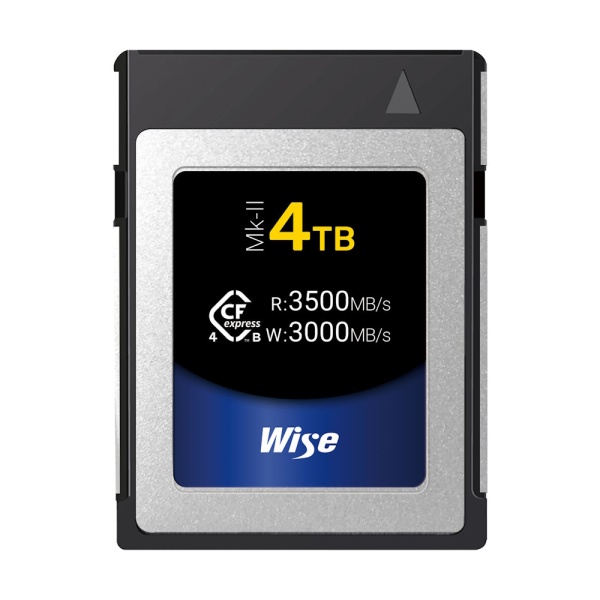 Wise Advanced CFexpress 4.0 Type B Mk-II, Card de memorie 4TB, R3500/W3000 mb/s