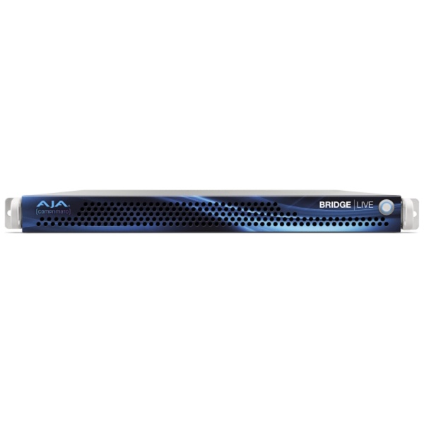 AJA Bridge Live, Encoder/decoder 12G-SDI, 1RU, cu surse redundante