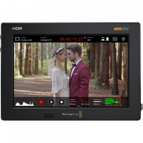 Blackmagic Video Assist 4k - 7" 12G/HDMI HDR recorder