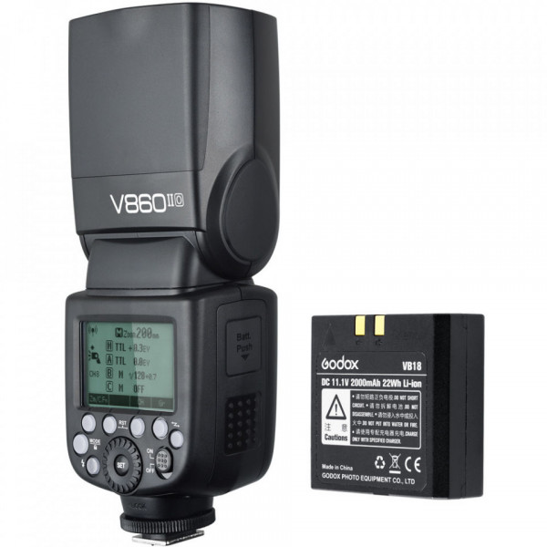 Blit Godox Speedlite V860II pentru Fuji