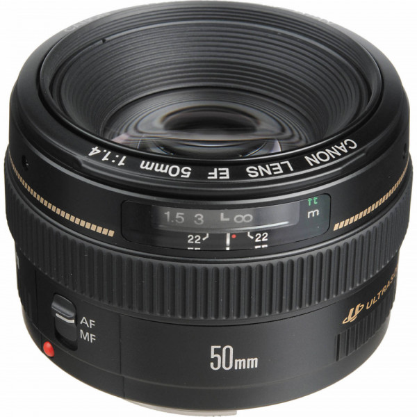 Canon EF 50mm f/1.4 USM - obiectiv foto