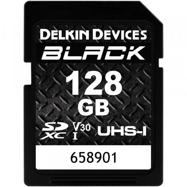 Card de memorie Delkin SD BLACK Rugged UHS-II (V30) R90/W90 128GB