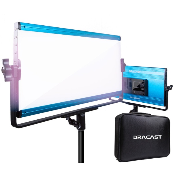 Dracast X Series LED1000, Panou LED Bi-Color, 43.2 x 20.5 cm, 70W