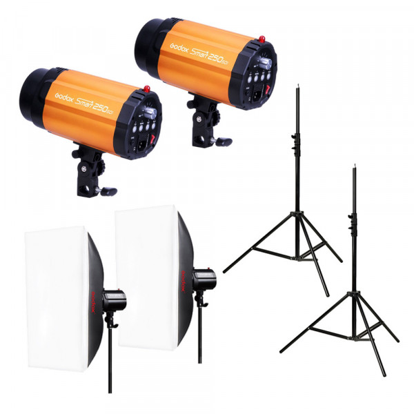 Godox 250DI Mini Pioneer Softbox, Duo Kit