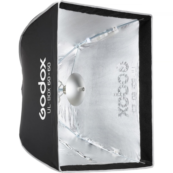 Godox UL BOX 60, Softbox patrat tip umbrela 60 x 60 cm, montura Bowens