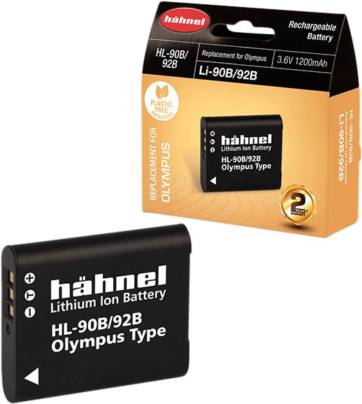Hahnel HL-90B/92B, Acumulator replace pentru Olympus LI-90B/LI-92B