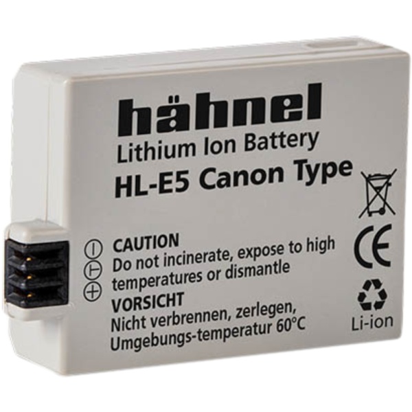 Hahnel HL-E5 / LP-E5, Acumulator replace pentru Canon LP-E5, 1000mAh
