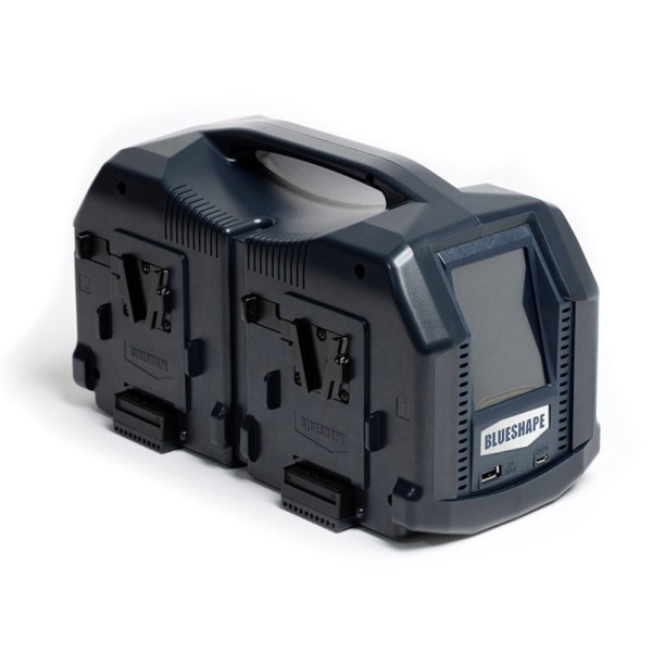 Încărcător portabil BLUESHAPE 4x V-Mount