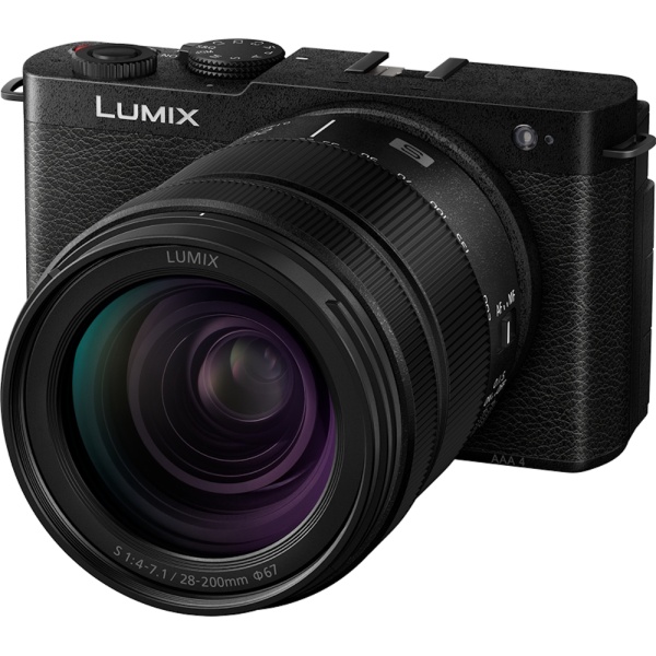 Lumix S9 Crimson Jet Black 24.2 MP, Kit Camera Mirrorless + Lumix S 28-200mm F4-7.1 Macro O.I.S