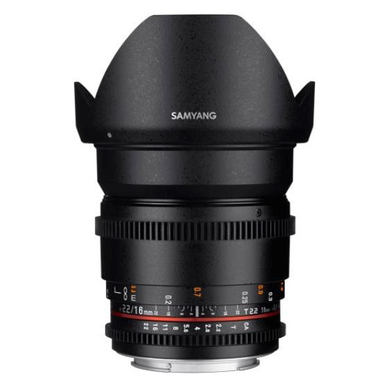 Obiectiv Samyang 16mm T2.2 VDSLR ED AS UMC CS II, MFT