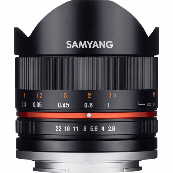 Obiectiv Samyang 8mm f/2.8 UMC Fish-Eye II, Fuji X