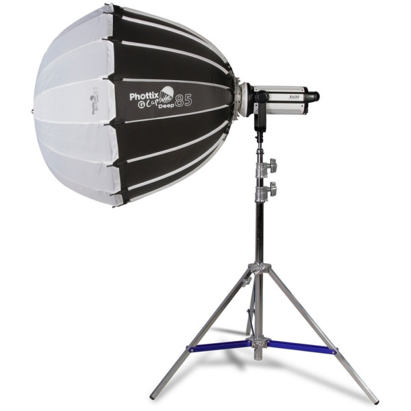 Phottix G-Capsule Deep 85 cm, Softbox 5-in-1, montura Bowens