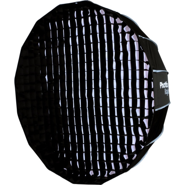 Phottix Raja Quick-Folding 85 cm, Umbrela softbox cu Grid, montura Bowens
