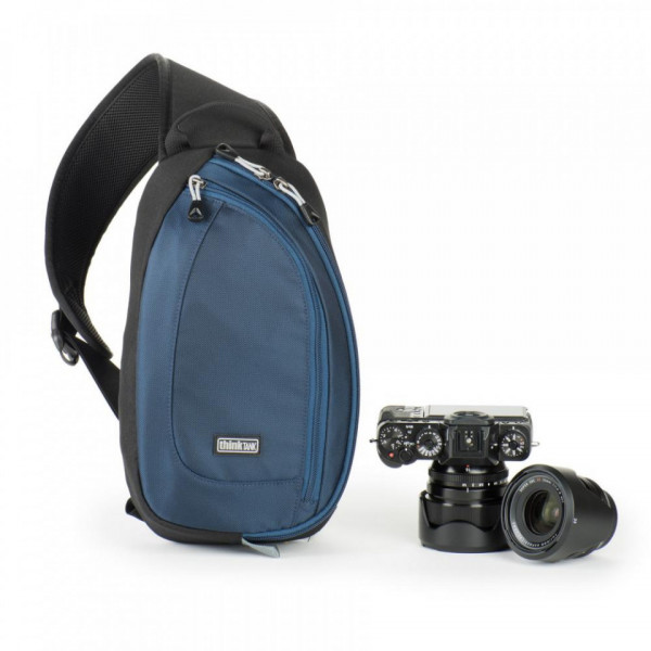 Rucsac foto cu o singură bretea, ThinkTankPhoto TurnStyle 5 V2.0, Blue Indigo